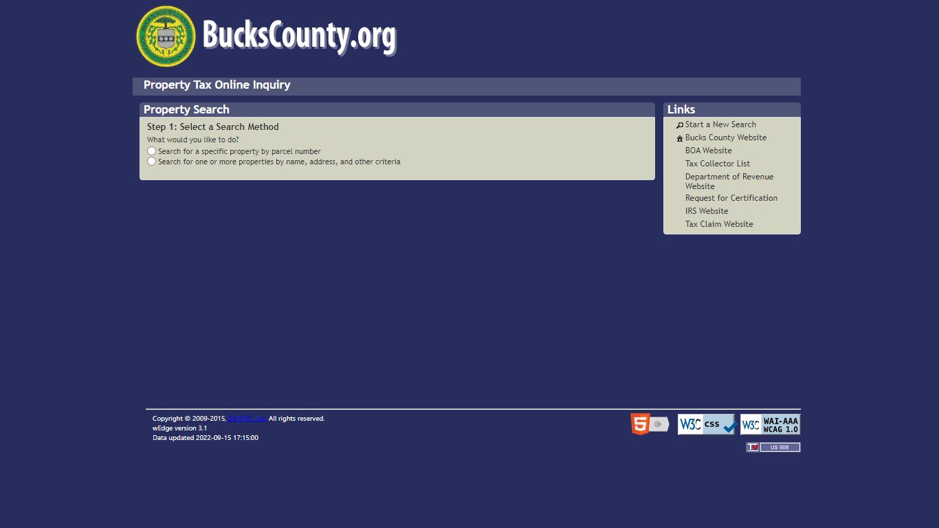 Bucks County, Pennsylvania | Property Search